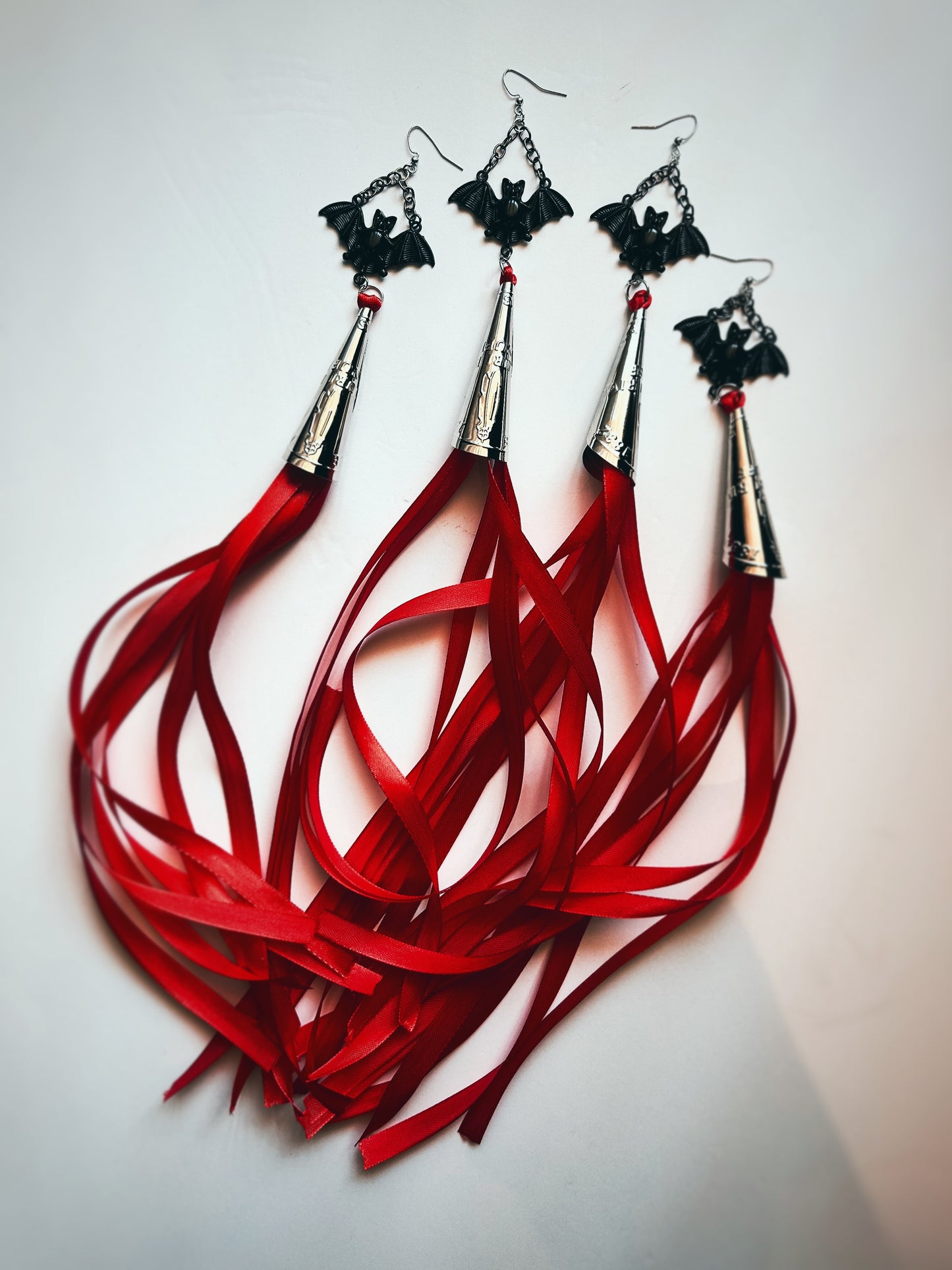 Intertribal Bat Earrings