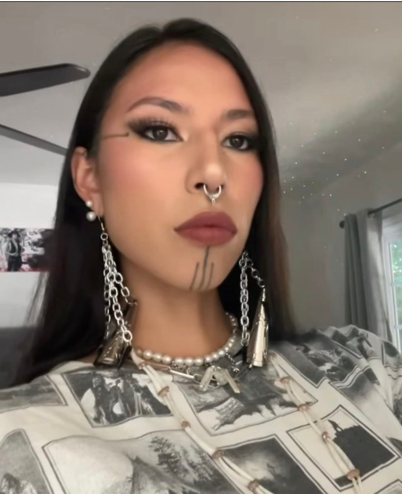 Moth To The Flvme Original Jingle Chain Earrings