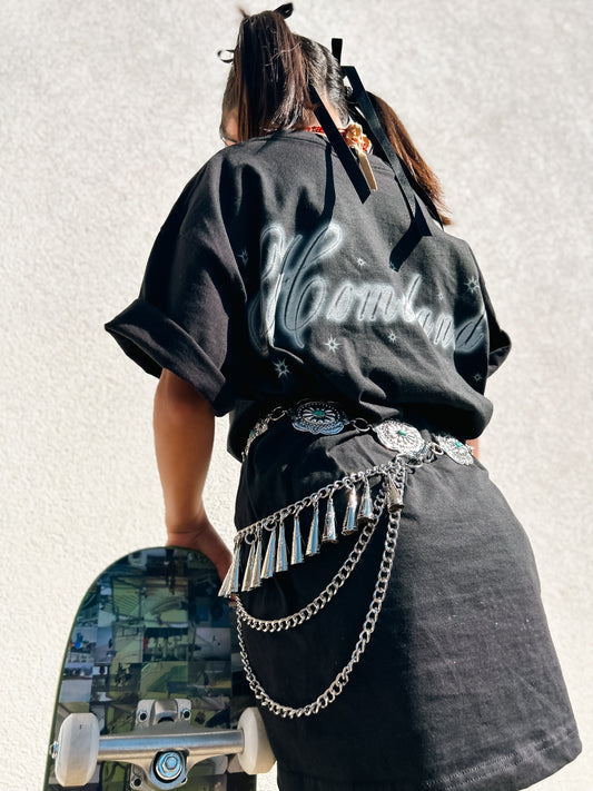 Small Minimalist Silver Jingle Chain