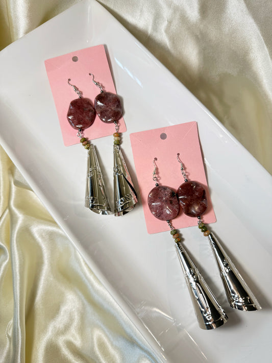 Indigenous Peoples Day Exclusive Gemstone Jingle Earrings