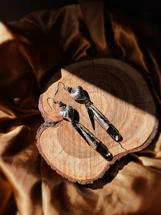 Good Medicine Safety Pin Jingle Earrings